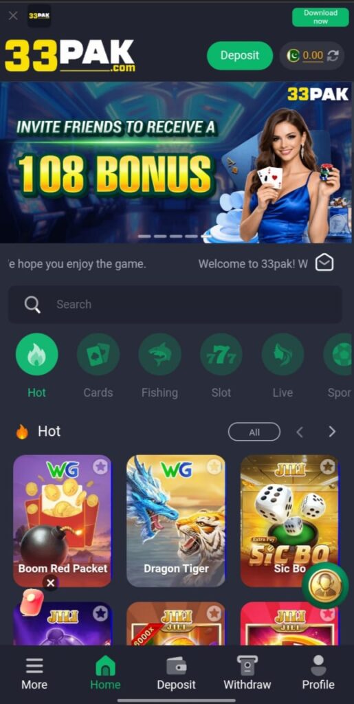 33pak Game