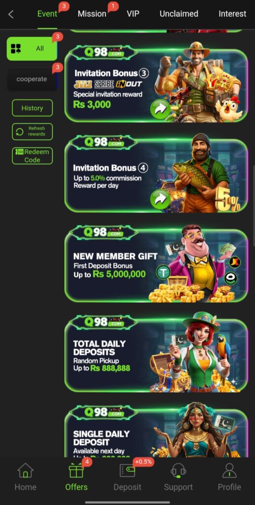 q98 game