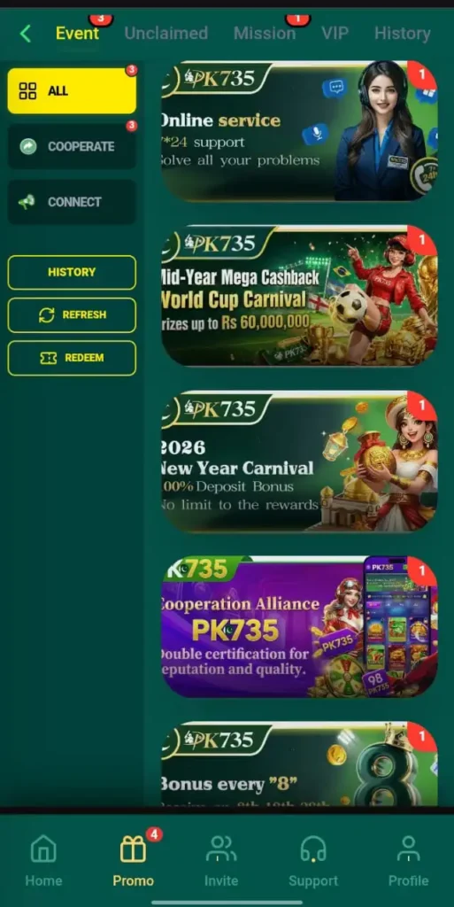 pk735 game